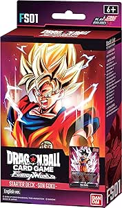 Purple Anime trading cards DragonBall Z - Fusion world Starter deck - FS01