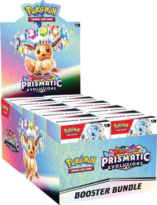 Purple Anime trading cards Pokémon TCG prismatic evolutions Booster Bundle