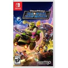 Purple Anime Video Game dreamworks all star racing switch