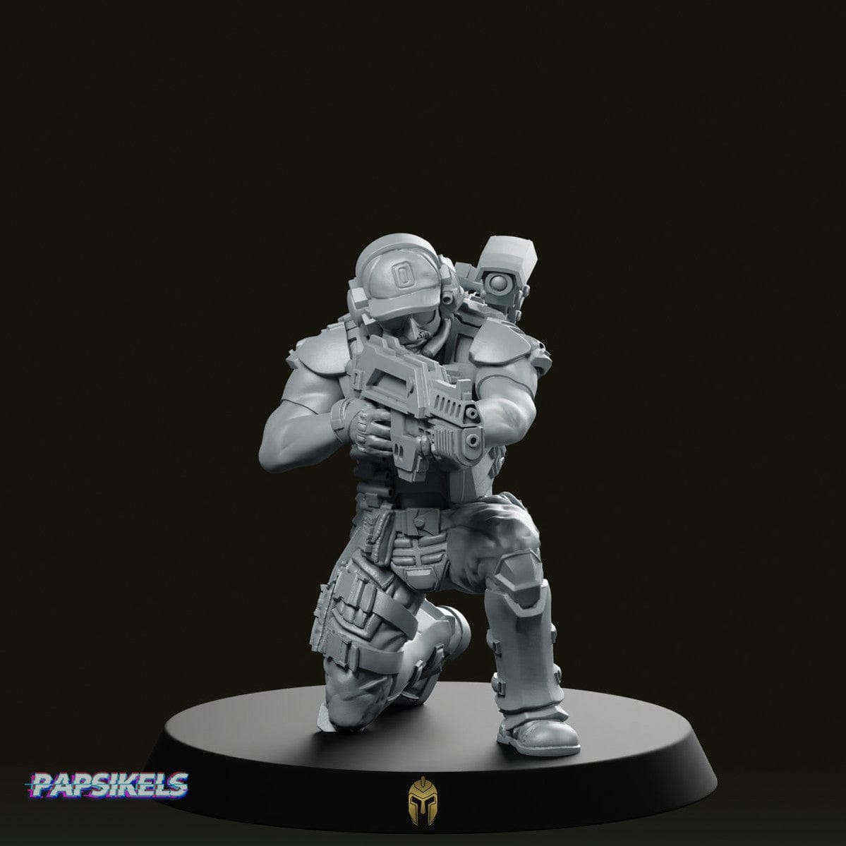 We Print Miniatures Science Fiction Pvt Chris Lo Miniature