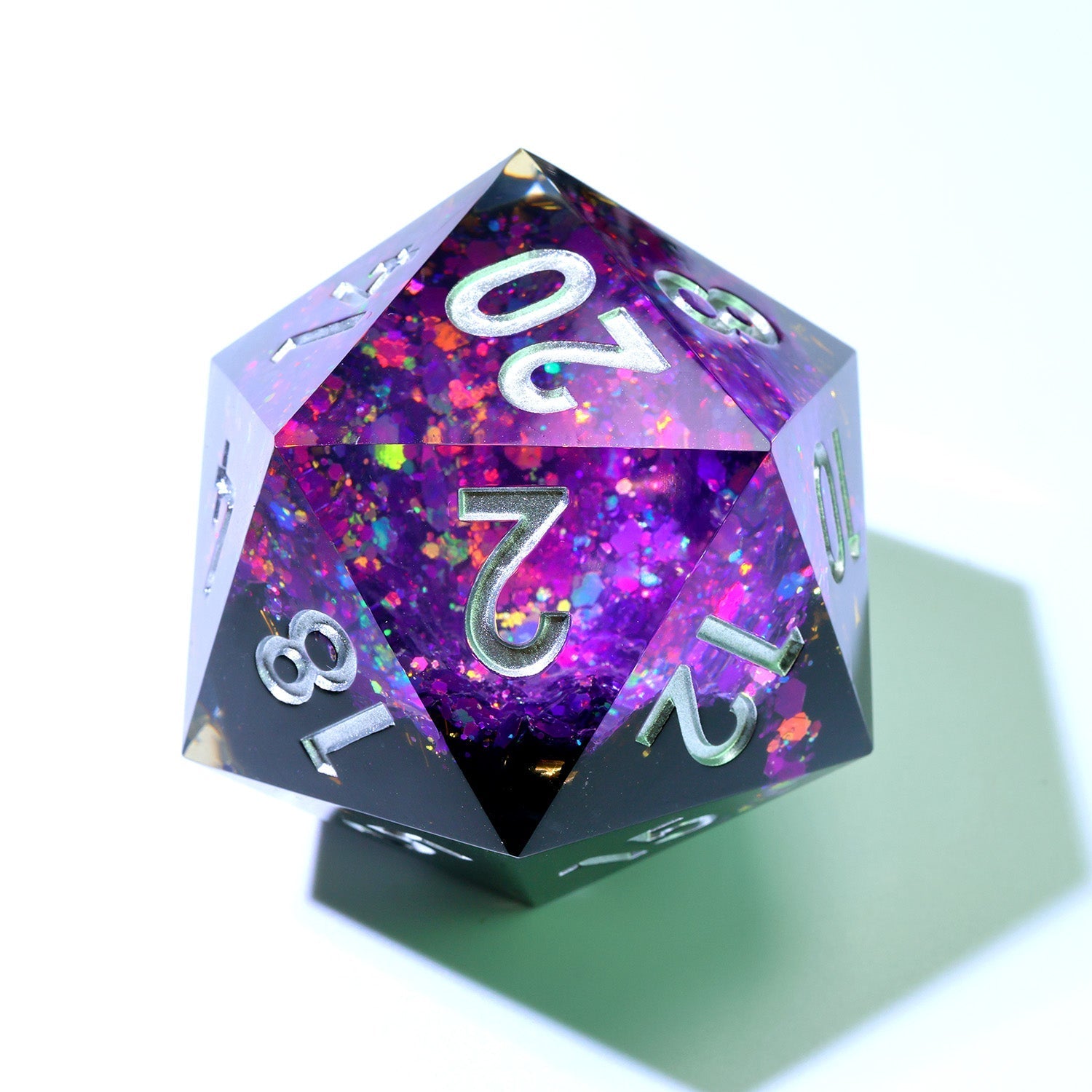 Regal Relic | 50mm D20 | Oversized Geode Dice - DICE