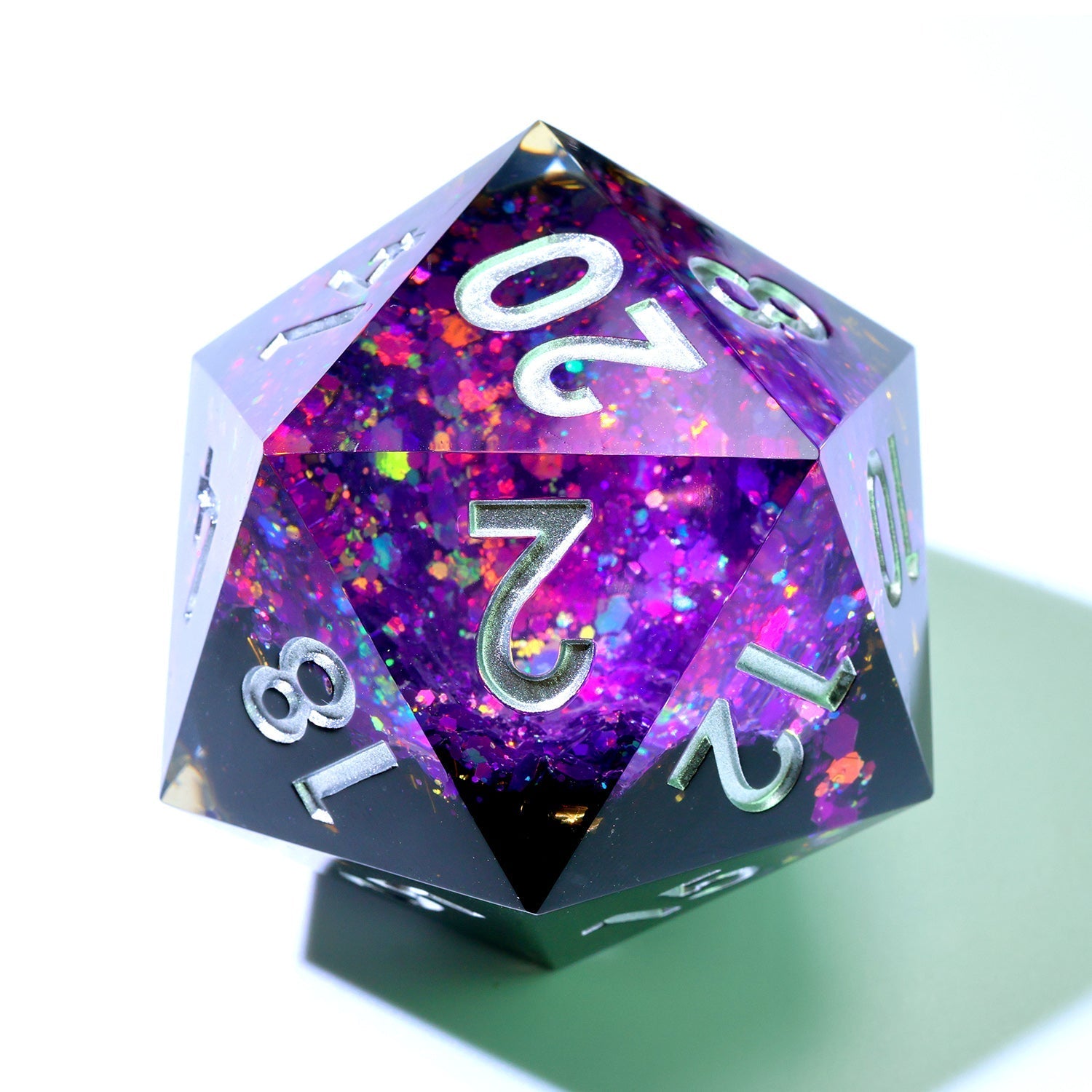 Regal Relic | 50mm D20 | Oversized Geode Dice - DICE