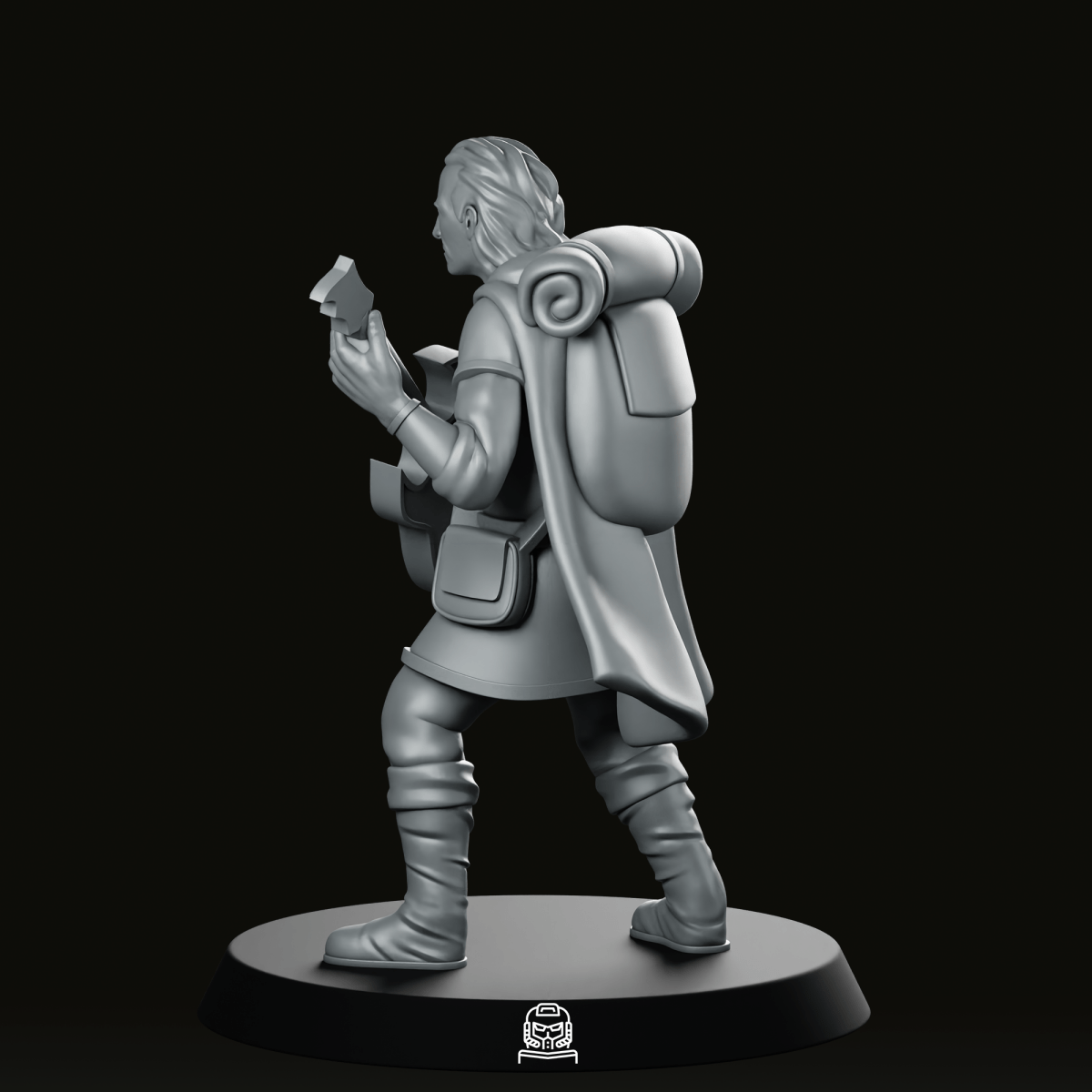 We Print Miniatures Fantasy Rennyn Aeralis Bard Miniature