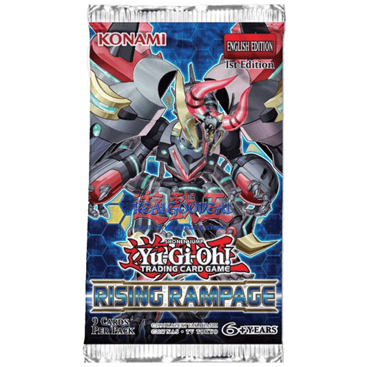Yugioh Sealed Yu-Gi-Oh Rising Rampage Booster Pack 4012927740392