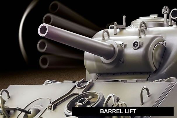 Rooleo 1:16 M4A3 Sherman RC Tank With Smoke & Sound - Metal Upgrade PRO Version