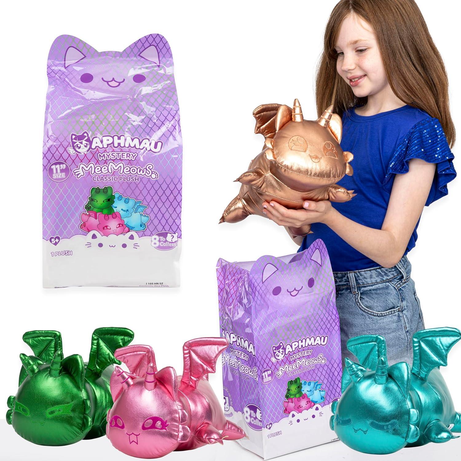 Rooleo Aphmau MeeMeows 11” Classic Mystery Plush, Dragon