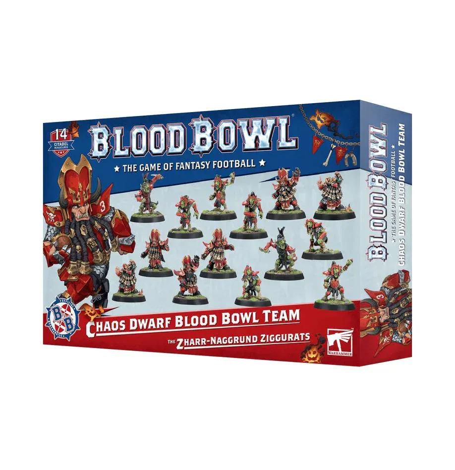 Rooleo Chaos Dwarf Blood Bowl Team: The Zharr-Naggrund Ziggurats