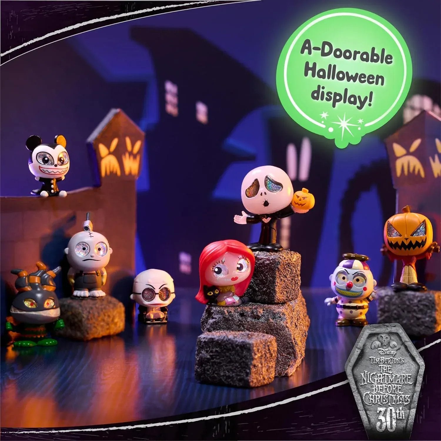 Rooleo Disney Doorables The Nightmare Before Christmas Collector Pack