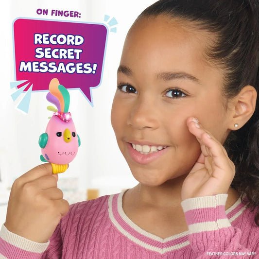 Rooleo Fingerlings Sweet Tweets Interactive Bird: Lionel