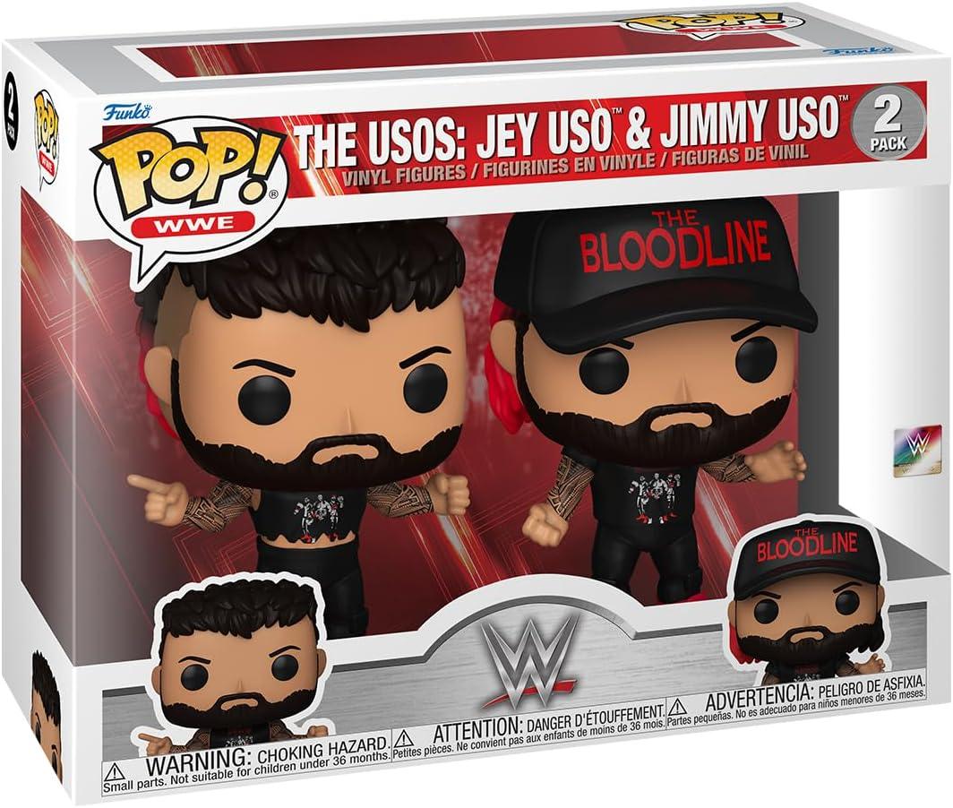 Rooleo Funko POP! WWE: Jey Uso - (Uso Bros) Brothers 2PK