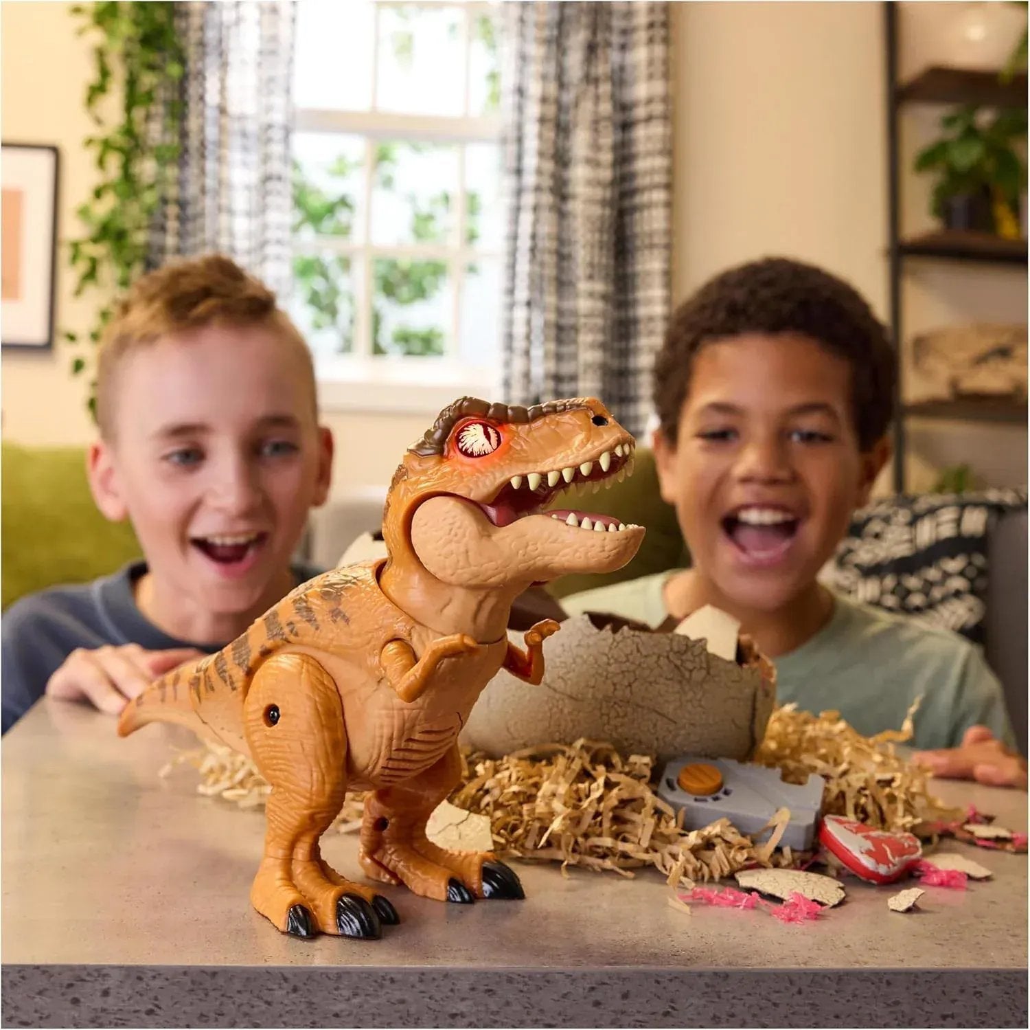 Rooleo Jurassic World Primal Hatch Interactive Toy Dinosaur & Egg