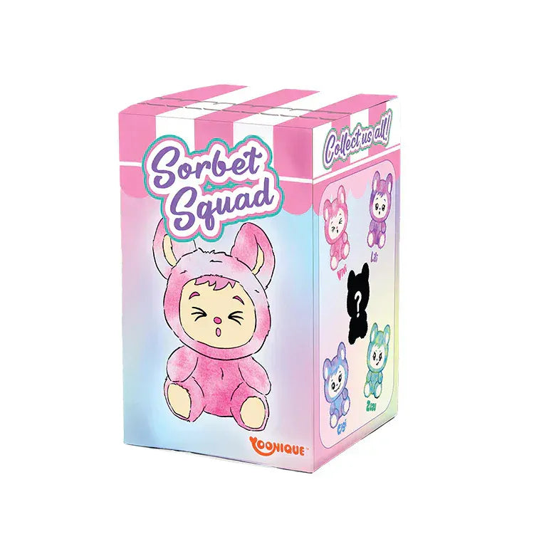 Rooleo LaBabies Series 2 Sorbet Squad 4" Collectable Plush Keychain Blind Box