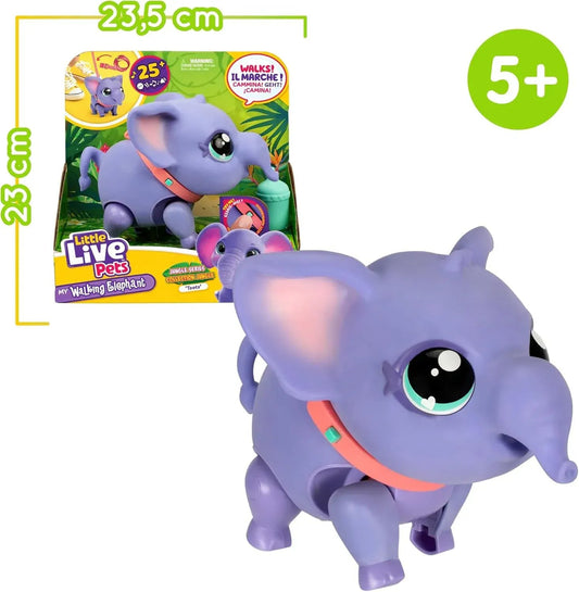 Rooleo Little Live Pets My Walking Elephant