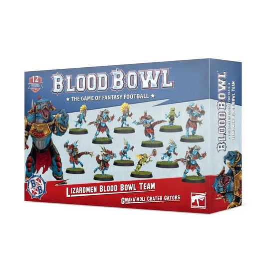 Rooleo Lizardmen Blood Bowl Team – Gwaka'moli Crater Gators