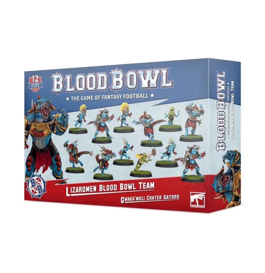 Rooleo Lizardmen Blood Bowl Team – Gwaka'moli Crater Gators