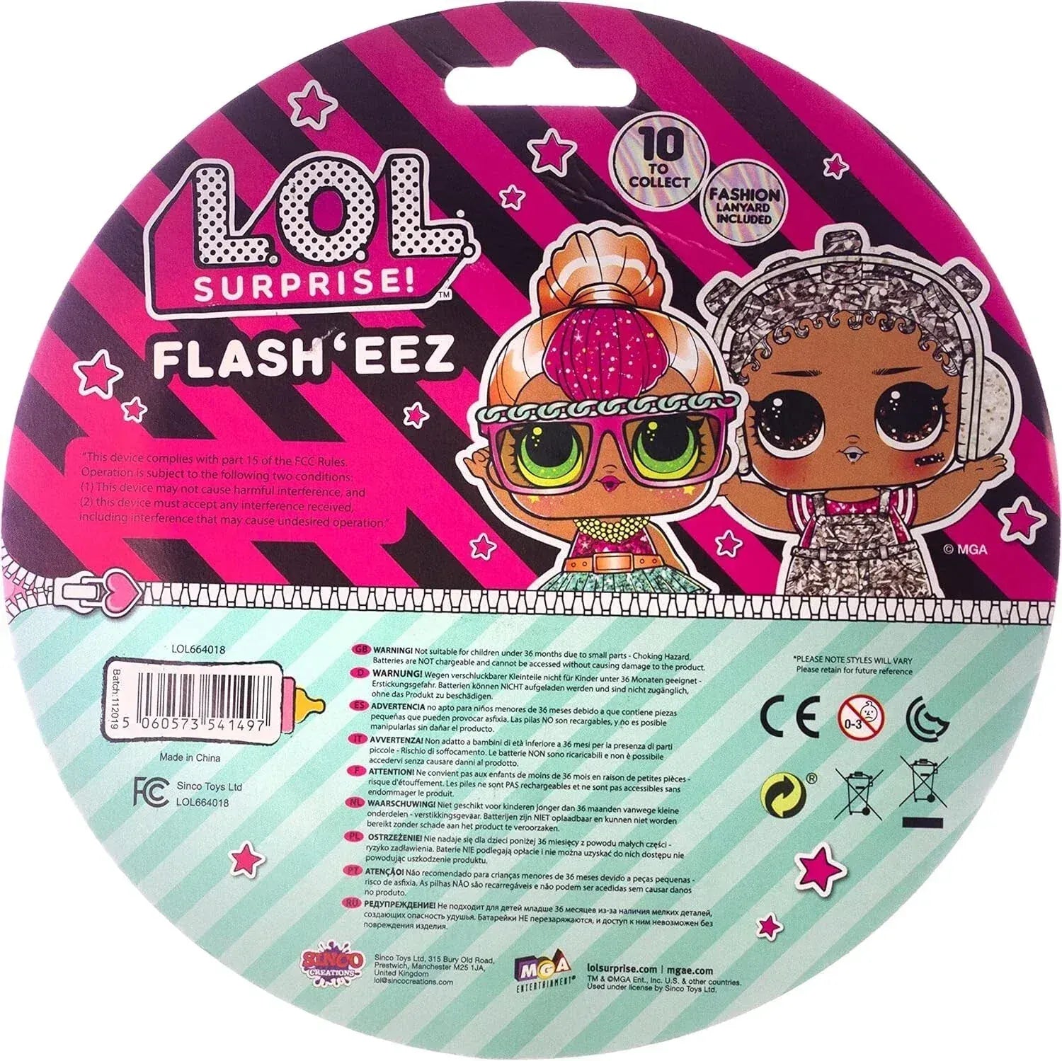 Rooleo LOL Surprise! Flash’eez S2 with Lanyard
