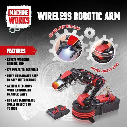 Rooleo Machine Works Wireless Robotic Arm