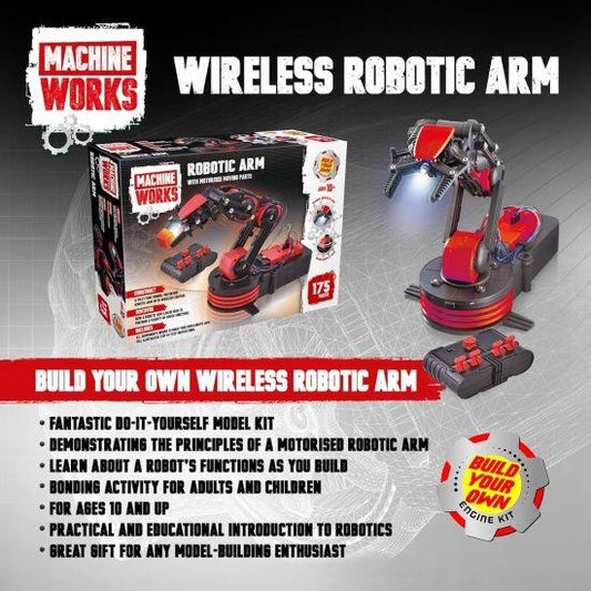 Rooleo Machine Works Wireless Robotic Arm
