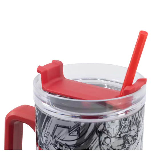 Rooleo Marvel Pattern Young Adult DW Insulated Stainless Steel XXL Rambler Mug