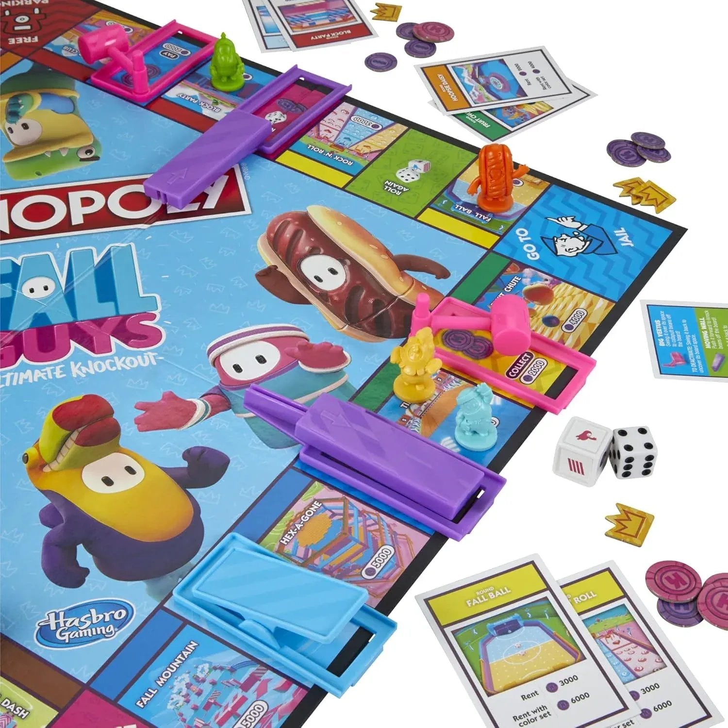Rooleo MONOPOLY Fall Guys Ultimate Knockout Edition