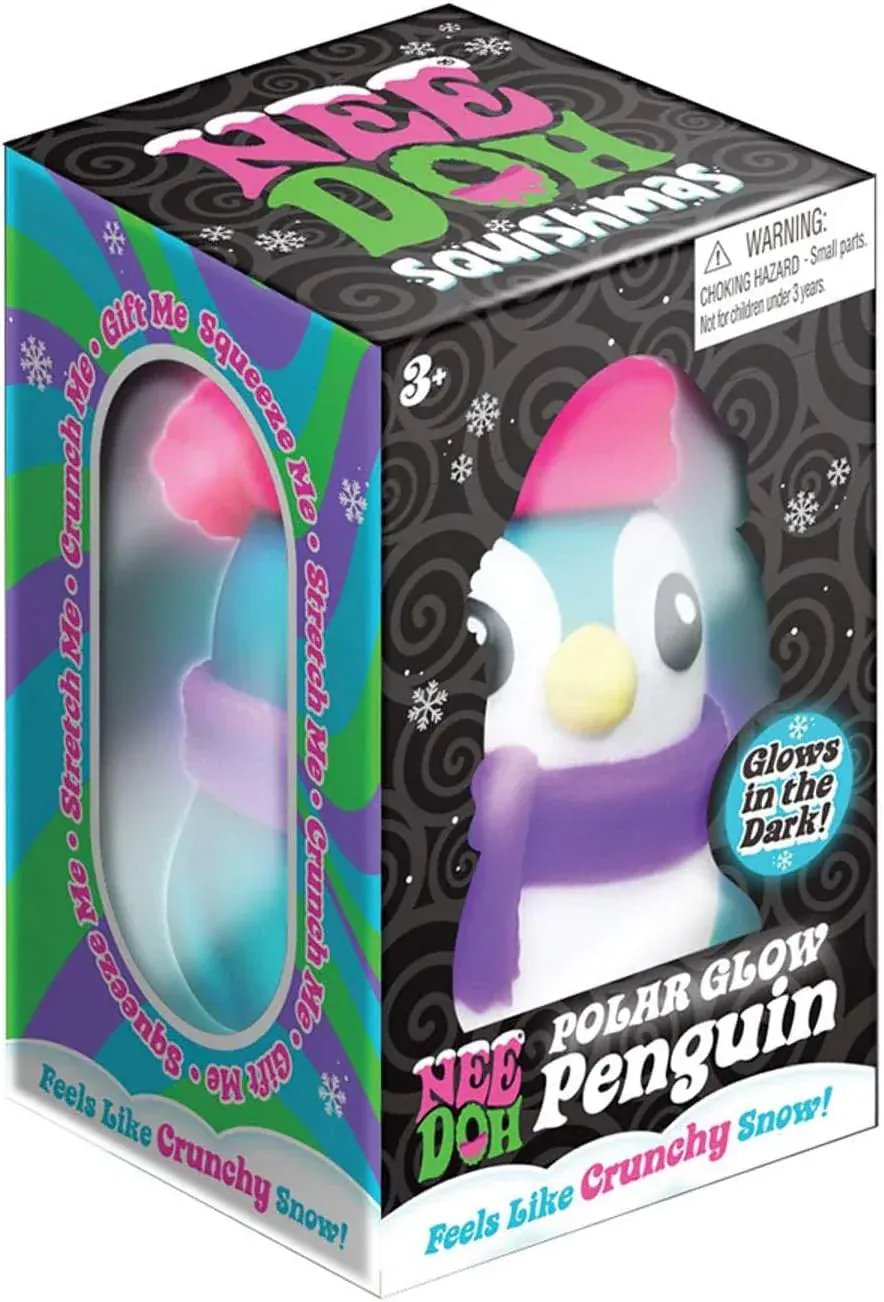 Rooleo NeeDoh Polar Glow Penguin