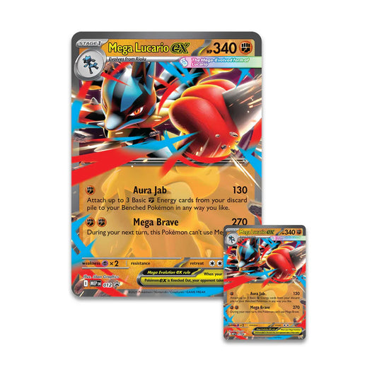 Rooleo Pokémon TCG: Mega Lucario ex Figure Collection