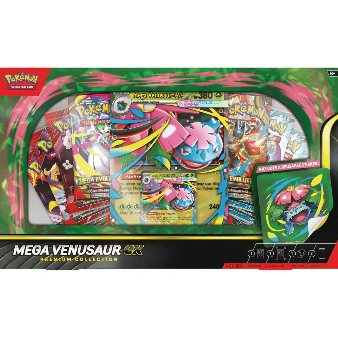 Rooleo Pokemon TCG: Mega Venusaur ex Premium Collection
