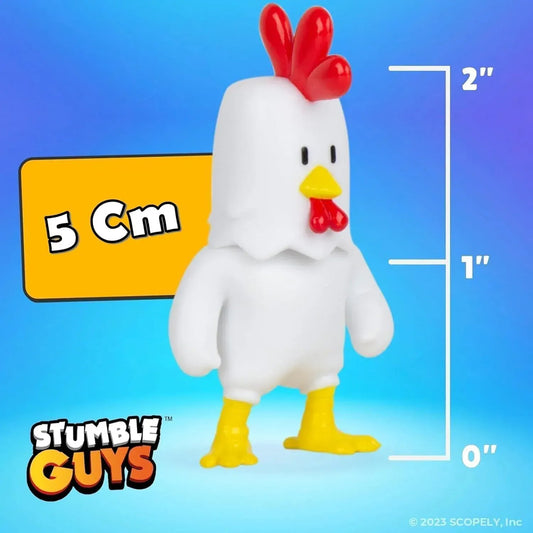 Rooleo Stumble Guys Hat with 2 Articulated Figures