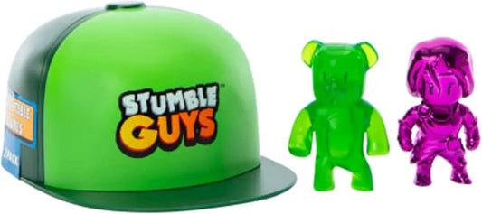 Rooleo Stumble Guys Hat with 2 Articulated Figures