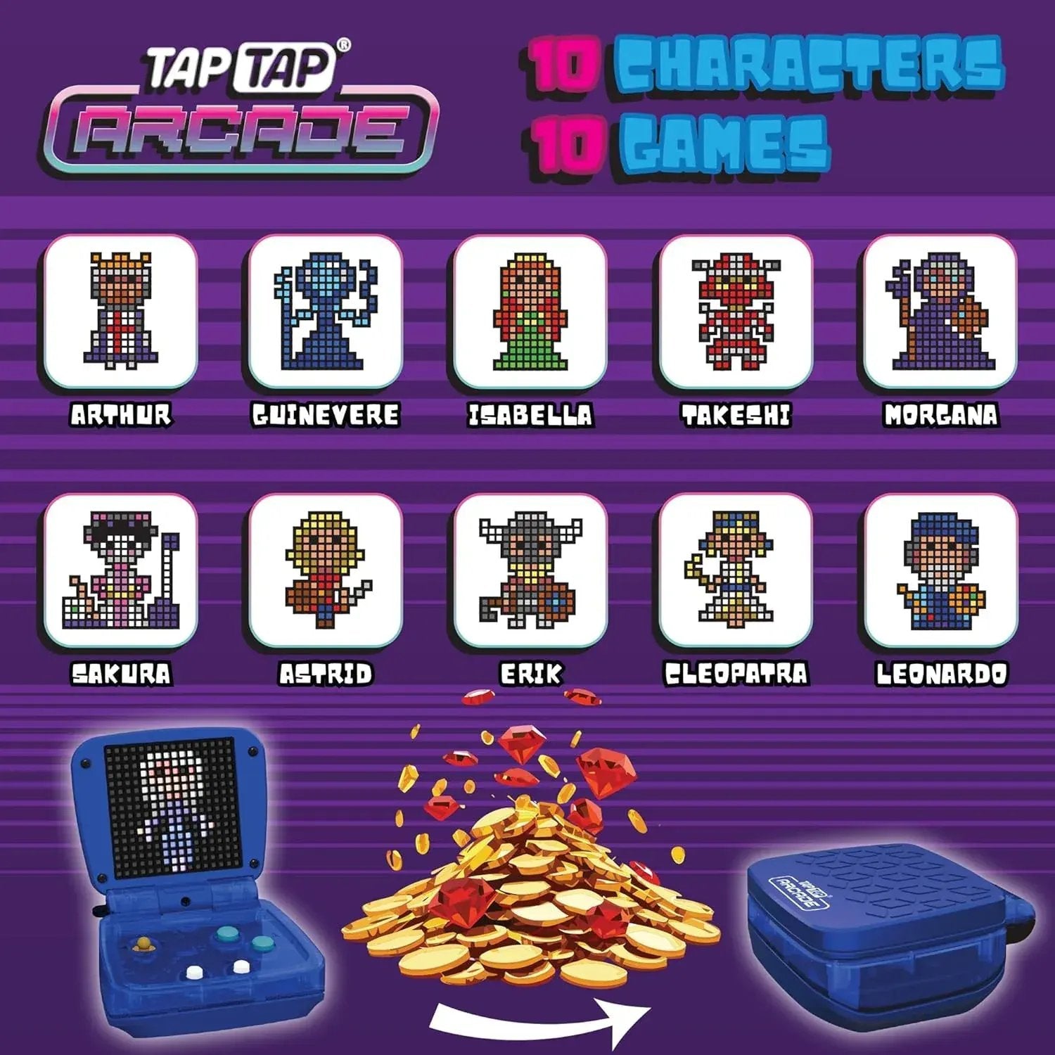 Rooleo TAPTAP Arcade Handheld Game