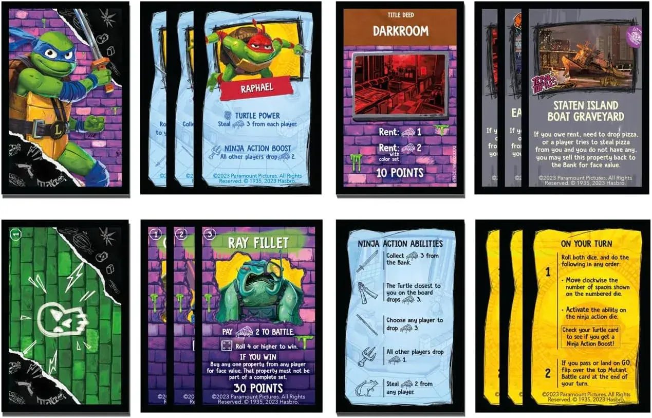 Rooleo Teenage Mutant Ninjas Monopoly Mayhem Edition
