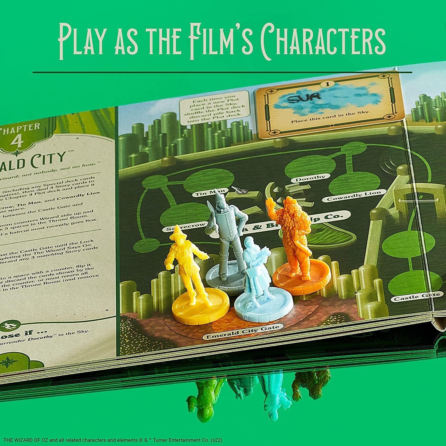 Rooleo The Wizard of Oz Adventure Book - Family Strategy Board Game