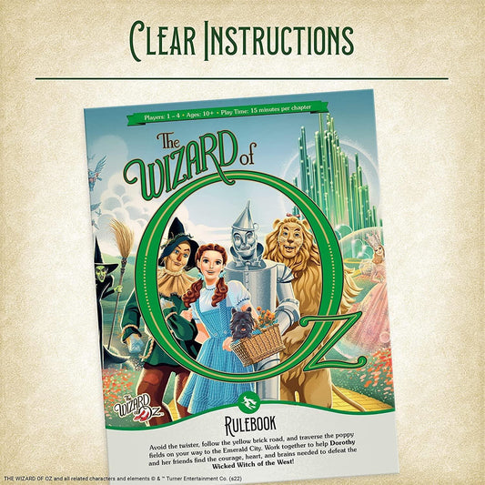 Rooleo The Wizard of Oz Adventure Book - Family Strategy Board Game