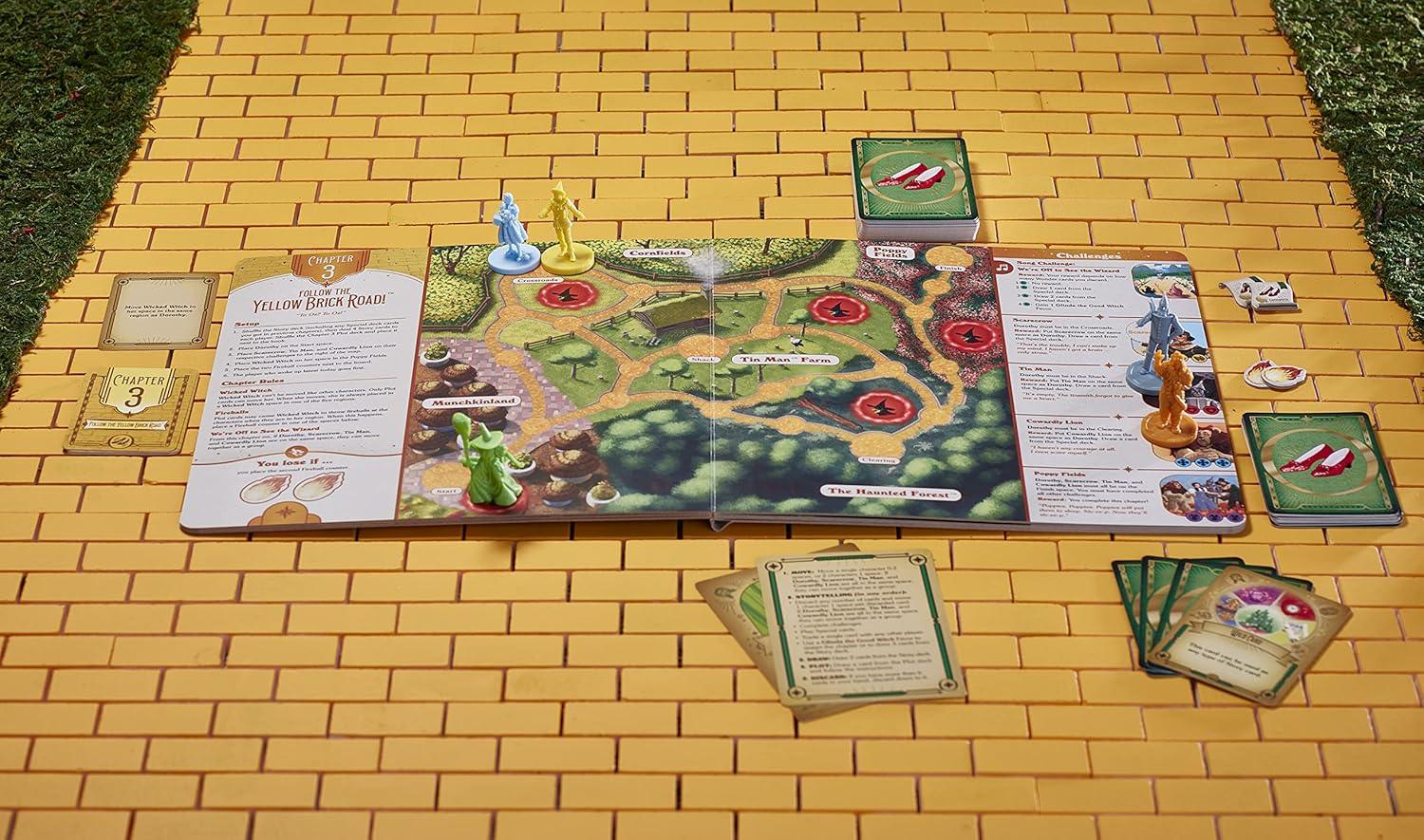 Rooleo The Wizard of Oz Adventure Book - Family Strategy Board Game