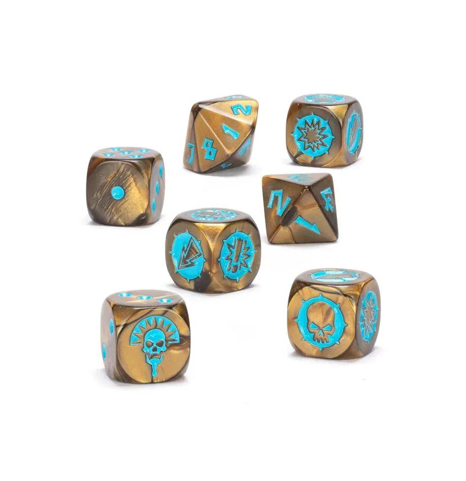Rooleo Tomb Kings Team Dice Set