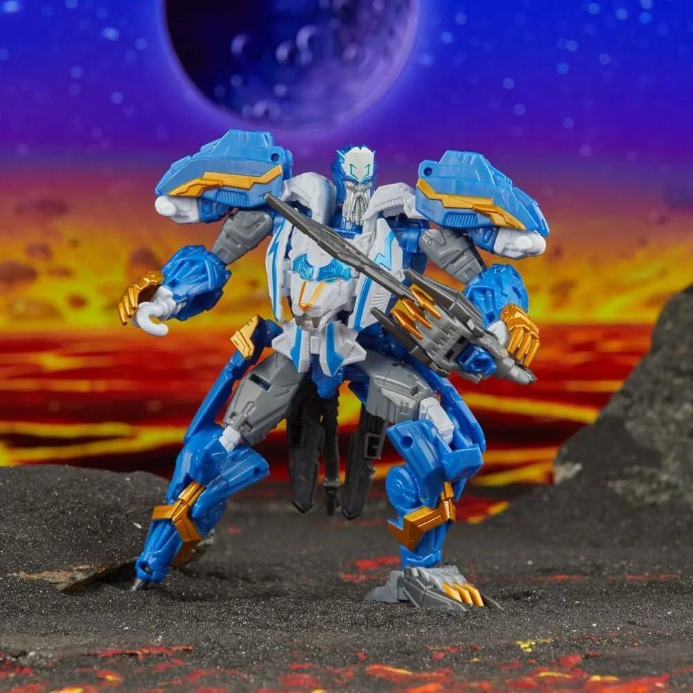 Rooleo Transformers Legacy United Star Raider Thundertron Action Figure