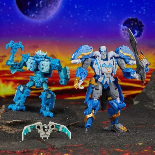Rooleo Transformers Legacy United Star Raider Thundertron Action Figure
