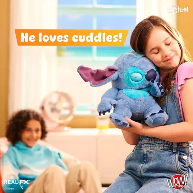Rooleo Wow Stuff Real FX Disney Stitch Animatronic Toy Lilo & Stitch