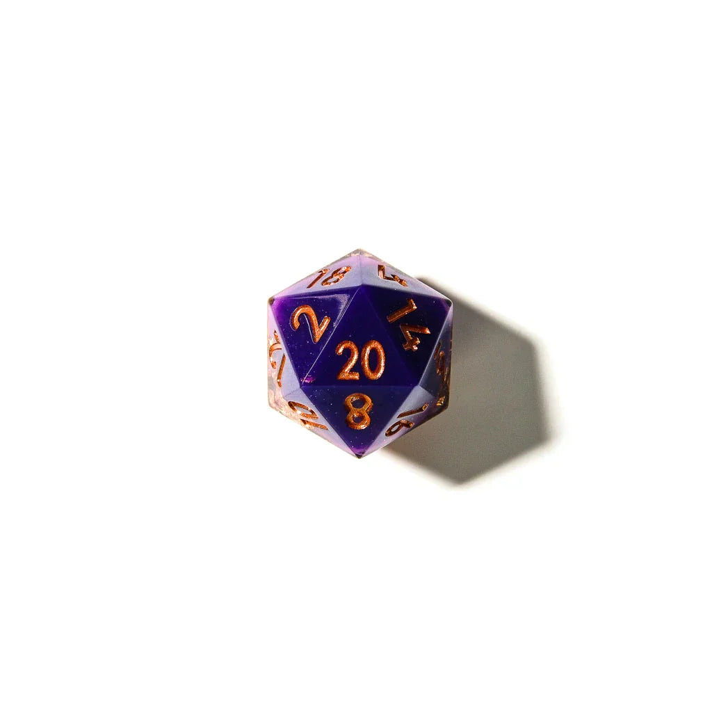 Royal Masquerade | Sharp Edge Dice | 7 Piece Set - DICE