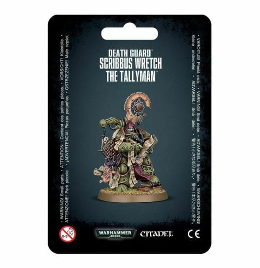 Death Guard DEATH GUARD SCRIBBUS WRETCH THE TALLYMAN 5011921153602