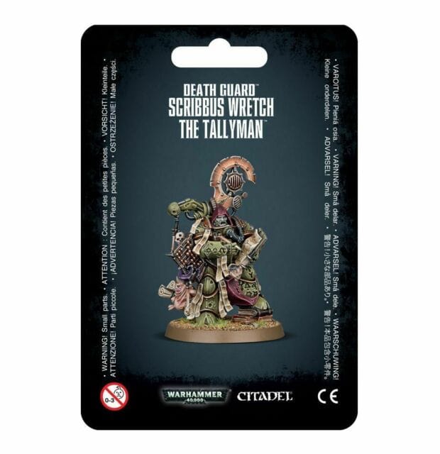 Death Guard DEATH GUARD SCRIBBUS WRETCH THE TALLYMAN 5011921153602