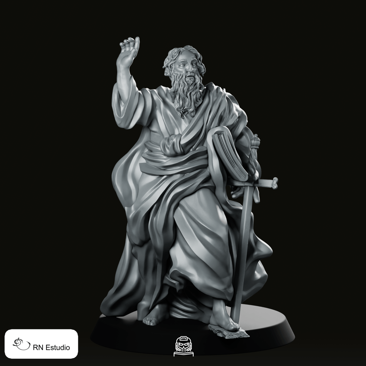 We Print Miniatures Fantasy Saint Paulus Caio Miniature