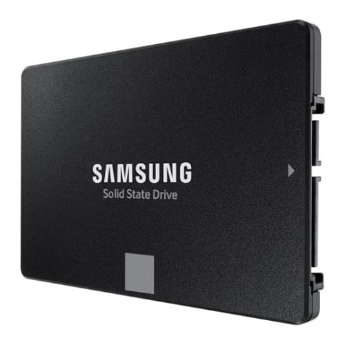 Samsung 870 EVO SSD 2.5" SATA3 with speeds of 560/530 MBs