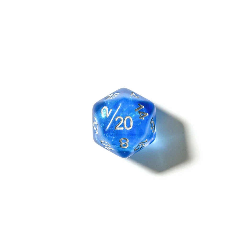 Sapphire Arcana | Soft Edge Resin | 7 Piece Set - DICE