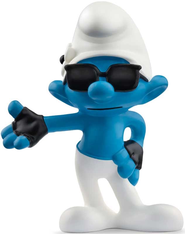 Purple Anime SCHLEICH VANITY SMURF