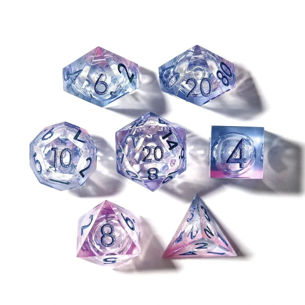 Tabletop Dominion DICE Seelie Fae | Liquid Core | 7 Piece Set