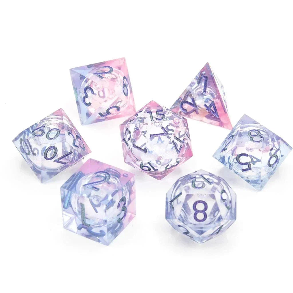 Tabletop Dominion DICE Seelie Fae | Liquid Core | 7 Piece Set