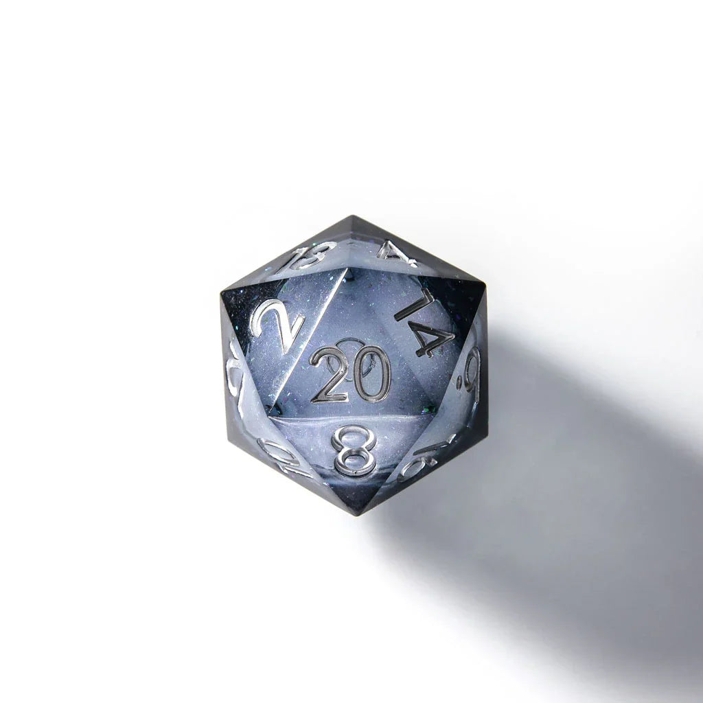 Shadowsinger | 33mm D20 | Oversized Liquid Core - DICE
