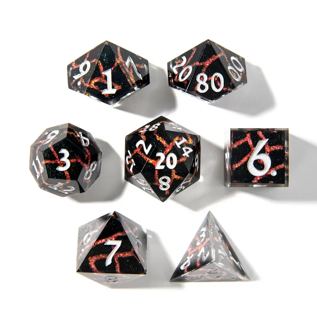 Shifting Sands | Art Core Dice| 7 Piece Set - DICE