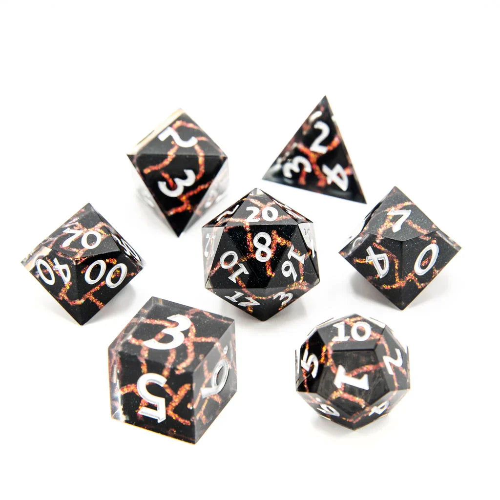 Shifting Sands | Art Core Dice| 7 Piece Set - DICE
